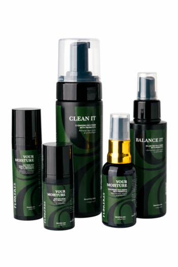 Face care set with probiotics