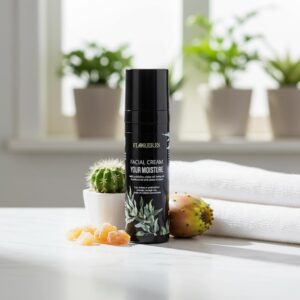 Facial cream with probiotics, castor oil, hemp oil, frankincense, and cactus extracts – YOUR MOISTURE