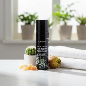 Facial cream with probiotics, castor oil, hemp oil, frankincense, and cactus extracts – YOUR MOISTURE